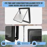 Pet Cat Dog Safe Security Flap Locking Door - Extra Image