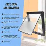Pet Cat Dog Safe Security Flap Locking Door - Extra Image