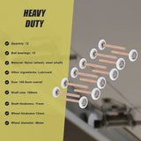 Garage Door Roller / Wheel / Heavy-duty 13 Ball Bearing 12 Pack - Extra Image