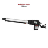 500KG 10W Solar Single Swing Auto Motor Remote Gate Opener - Close-Up Angle