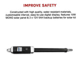 500KG 10W Solar Single Swing Auto Motor Remote Gate Opener - Extra Image