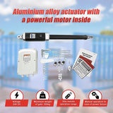 500KG Single Swing Auto Motor Remote Gate Opener - Close-Up Angle