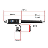 1000KG 10W Solar Double Swing Auto Motor Remote Gate Opener