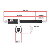 1200KG 20W Solar Double Swing Auto Motor Remote Gate Opener - Extra Image