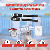1200KG 10W Solar Double Swing Auto Motor Remote Gate Opener - Extra Image