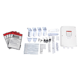 1200KG 10W Solar Double Swing Auto Motor Remote Gate Opener