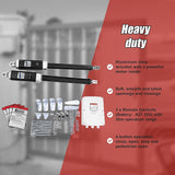 1200KG 10W Solar Double Swing Auto Motor Remote Gate Opener - Extra Image