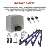 700KG Auto Slide Sliding Gate Opener Automatic w 4m Rail - Extra Image