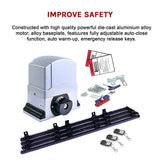 1200KG Auto Slide Sliding Gate Opener Automatic w 4m Rail - Extra Image