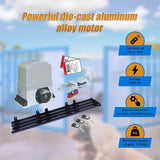 1800KG Auto Slide Sliding Gate Opener Automatic w 4m Rail - Rear View