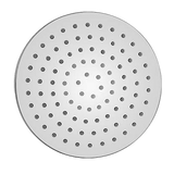 200mm Shower Head Round Chrome Showerhead - Top-Down View