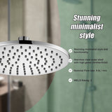 200mm Shower Head Round Chrome Showerhead - Extra Image