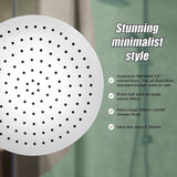 300mm Shower Head Round 304SS Chrome Showerhead - Extra Image