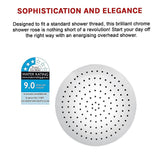 300mm Shower Head Round 304SS Chrome Showerhead - Extra Image