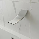 304SS Waterfall Bath Spout - Close-Up Angle