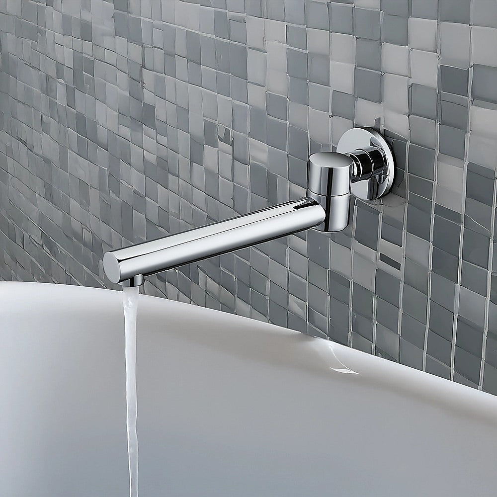 240mm Brass Bath Safety Spout Swivel