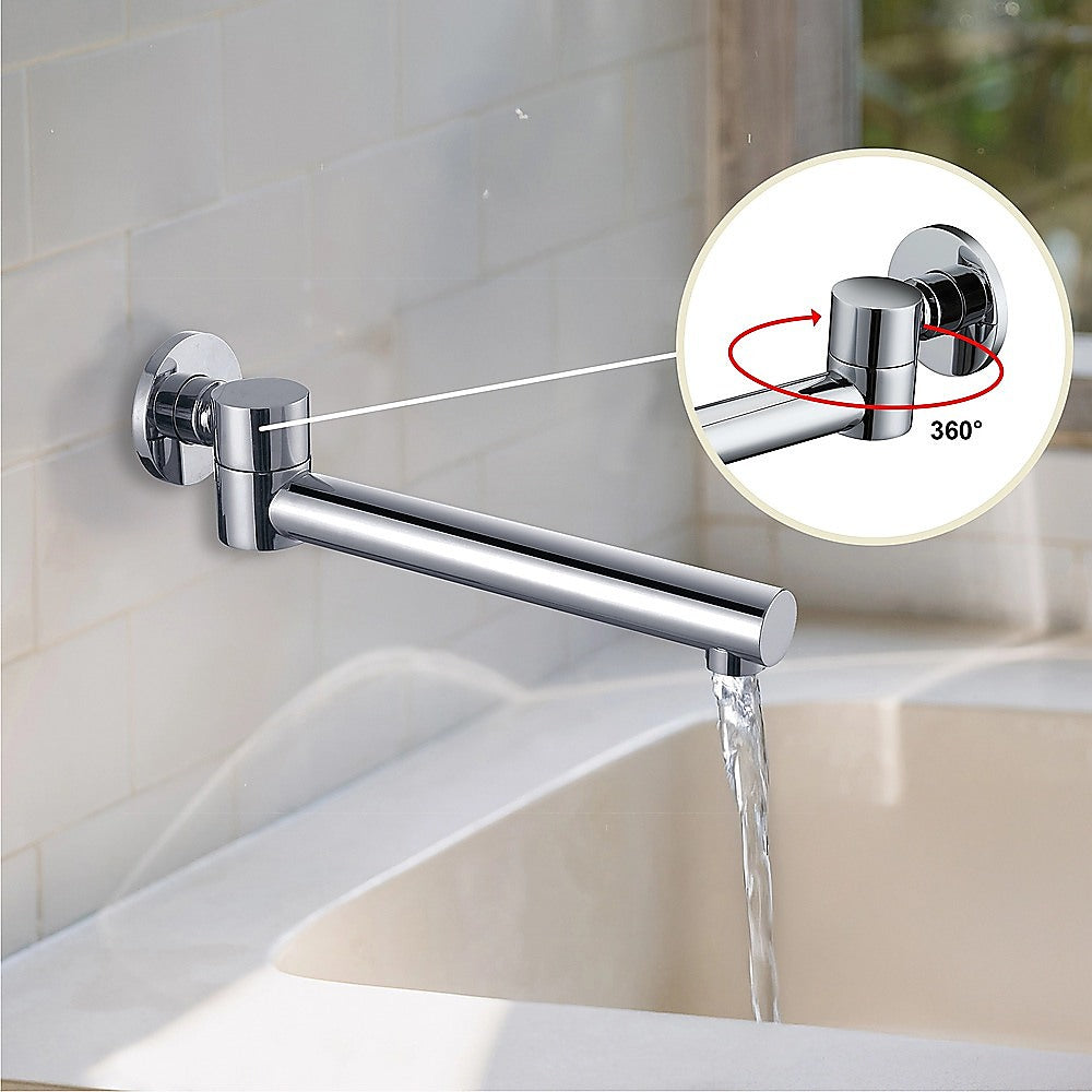 240mm Brass Bath Safety Spout Swivel