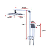 2-in-1 Massage Hand Shower & Head Tap Bathroom Mixer - Extra Image