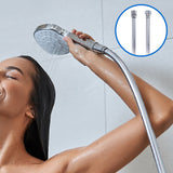Replacement Heavy Duty 1500mm Shower Bath Hose - Close-Up Angle