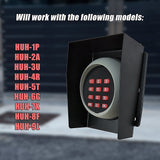 Wireless Keypad Entry For Swing And Sliding Gate with Metal Casing - Rear View