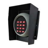 Wireless Keypad Entry For Swing And Sliding Gate with Metal Casing - Close-Up Angle