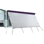 4.9m Caravan Privacy Screen Side Sunscreen Sun Shade for 17' Roll Out Awning
