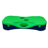 Folding Portable Badminton Combo Set Volleyball Net Outdoor Sports - Top-Down View