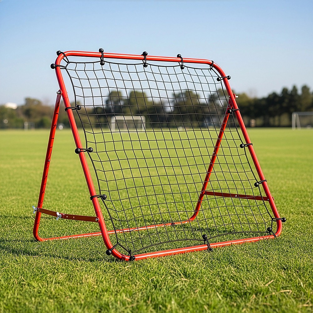 100x100cm Soccer Rebound Net Trainer – Football Rebounder for Practice & Training