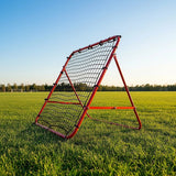 100x100cm Soccer Rebound Net Trainer – Football Rebounder for Practice & Training - Rear View