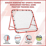 100x100cm Soccer Rebound Net Trainer  Football Rebounder for Practice & Training