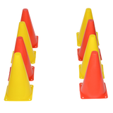 230mm Training Cones Set Witches Hat Football Soccer Rugby Traffic - Top-Down View