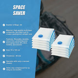 Vacuum Bags Clothes Sealed Clothing Bag Travel Compact Storage Space Saver x20 - Extra Image