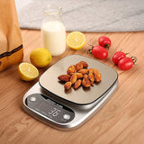 Kitchen Scale Digital Postal LCD Electronic Weight Scales Food Shop 10kg/1g - Front View