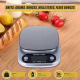 Kitchen Scale Digital Postal LCD Electronic Weight Scales Food Shop 10kg/1g - Low Angle