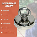 112Kg Salvage Strong Recovery Magnet Neodymium Hook - Extra Image
