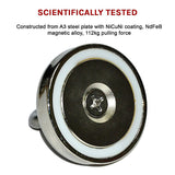 112Kg Salvage Strong Recovery Magnet Neodymium Hook - Extra Image