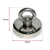 112Kg Salvage Strong Recovery Magnet Neodymium Hook - Extra Image