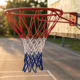 Pro Size Wall Mounted Basketball Hoop Ring Goal Net Rim Dunk Shooting Outdoor - Rear View