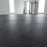 12 Tiles EVA Rubber Foam Gym Mat 60x60cm  2.5cm Thick Fitness Flooring Set