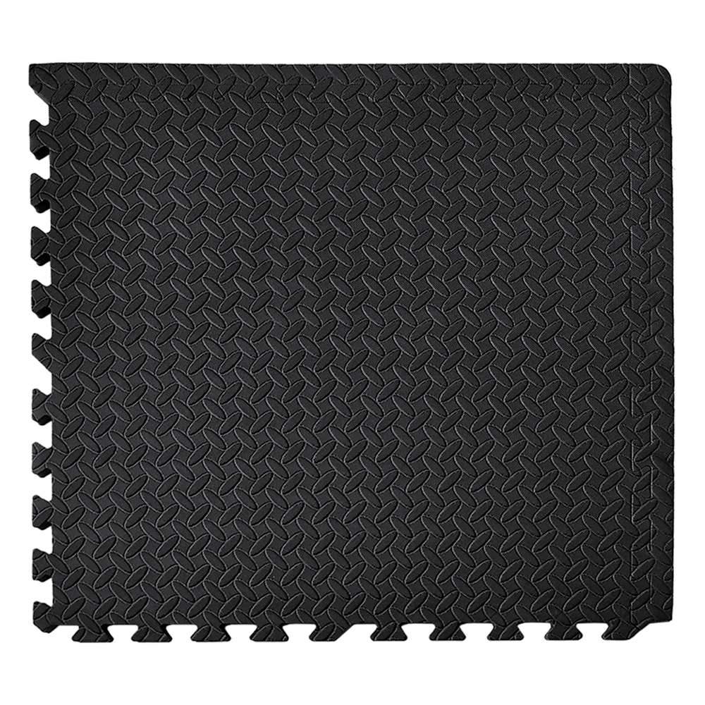 12 Tiles EVA Rubber Foam Gym Mat 60x60cm  2.5cm Thick Fitness Flooring Set