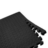 12 Tiles EVA Rubber Foam Gym Mat 60x60cm  2.5cm Thick Fitness Flooring Set