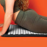 Massage Acupressure Yoga Mat With Pillow Sit Mats Cut Pain Stress Soreness - Front View