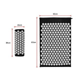 Massage Acupressure Yoga Mat With Pillow Sit Mats Cut Pain Stress Soreness - Extra Image