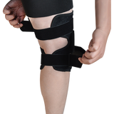 Hinged Knee Brace Support ~ ACL MCL ligament Runner's Knee - Top-Down View
