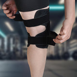 Hinged Knee Brace Support ~ ACL MCL ligament Runner's Knee - Rear View