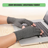 Arthritis Gloves Compression Joint Finger Hand Wrist Support Brace - Medium - Extra Image