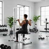 Home Fitness Multi Gym Lat Pull Down Workout Machine Bench Exercise - 45-Degree Angle