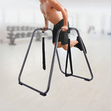 Heavy Duty Body Press Core Bars Push Up Home Gym Parallette Stand - Front View