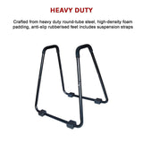 Heavy Duty Body Press Core Bars Push Up Home Gym Parallette Stand - Extra Image
