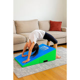 120x60x35cm Foldable Soft Incline Gymnastics Wedge Mat for Yoga & Balance Training - Front View